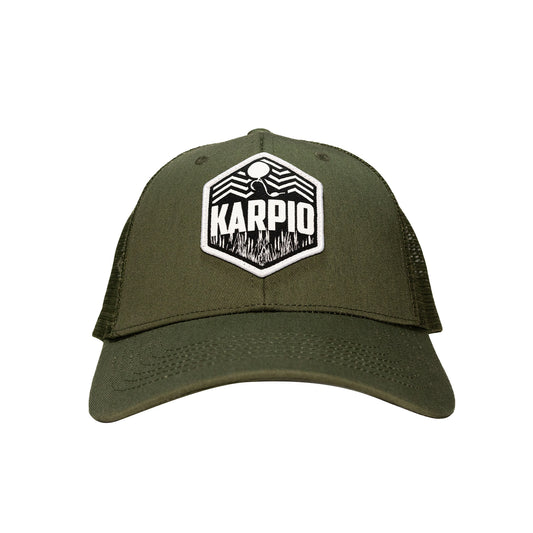 KARPIO PATCH - Classic Trucker Cap olive