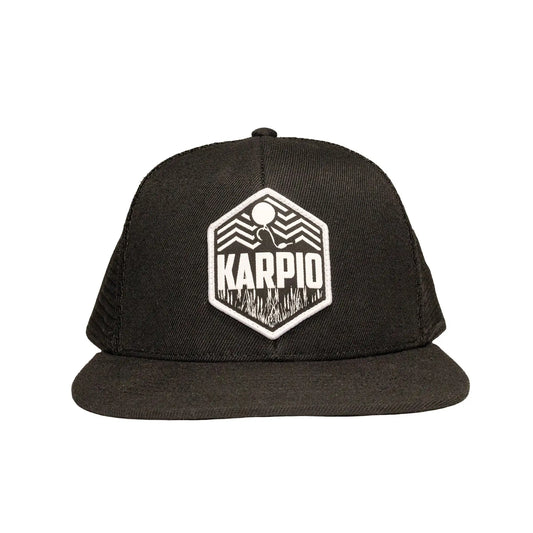 flat cap schwarze farbe trucker mesh