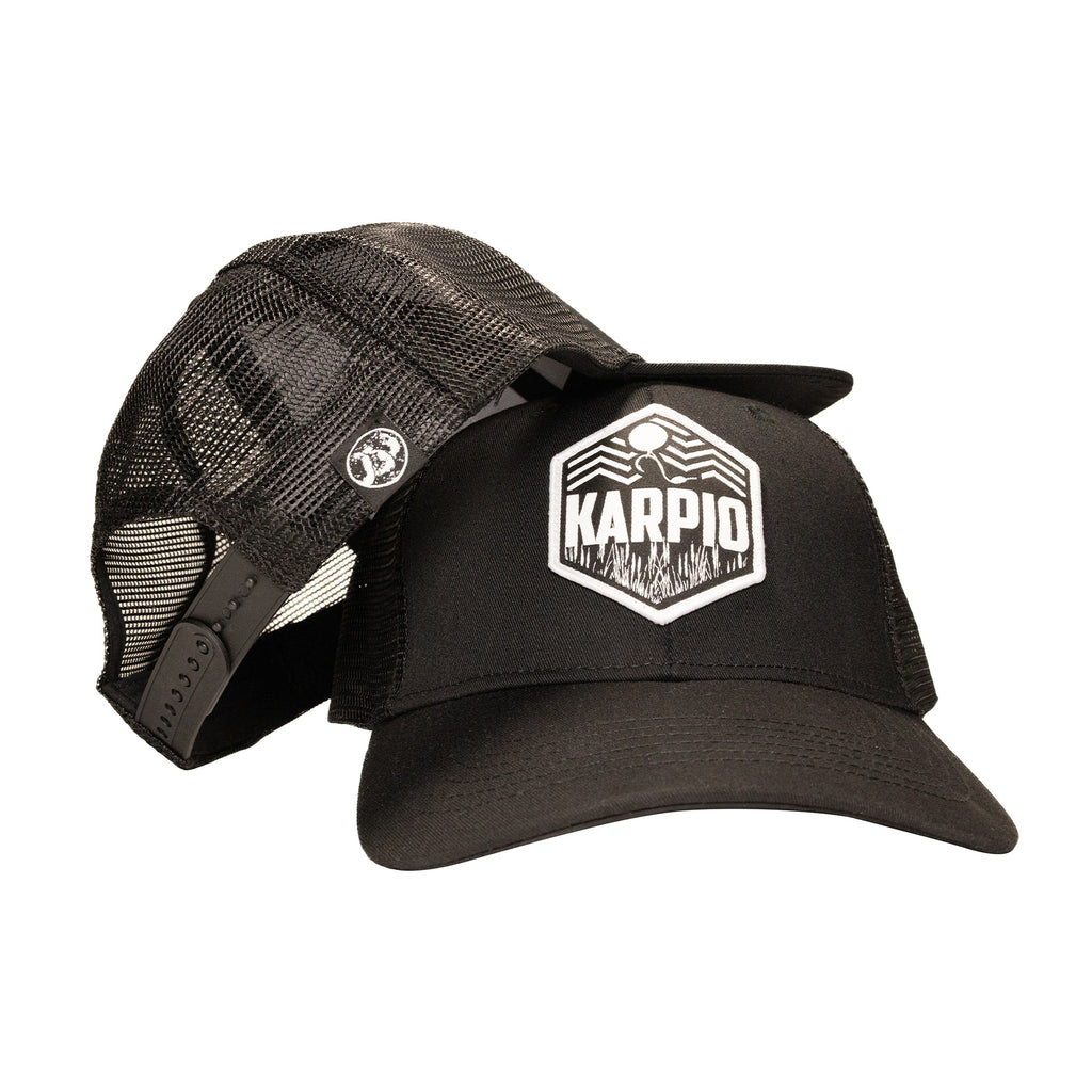 classic trucker cap mesh schwarz